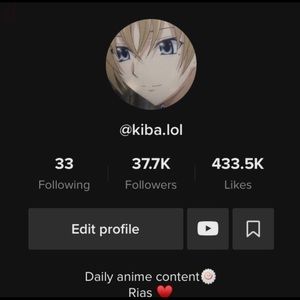 Tiktok page